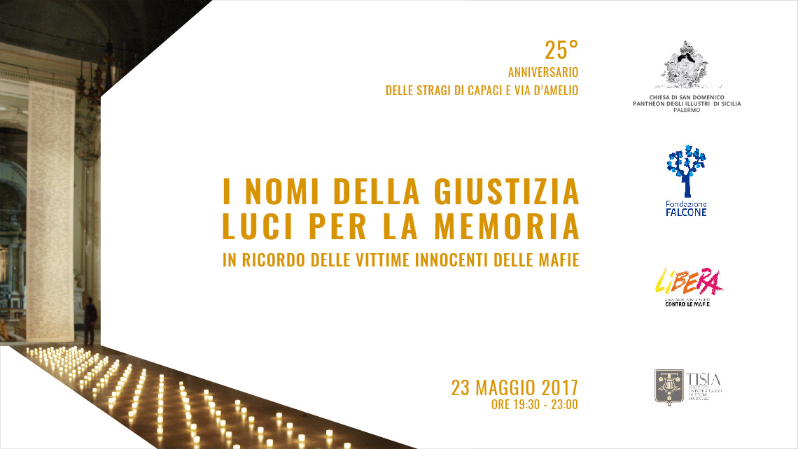 I nomi della giustizia. Luci per la memoria.