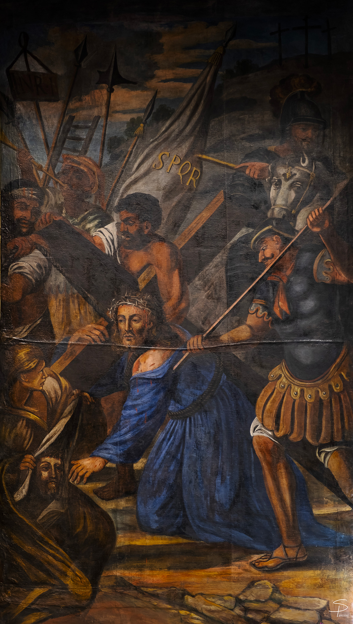 tele della Cappella del Crocifisso in San Domenico di Palermo